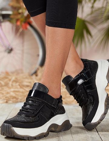 Adidasi DARK SEER, negru