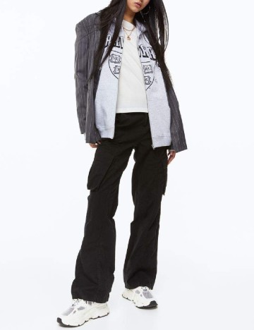 Pantaloni H&M, negru