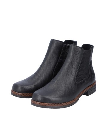 Ghete Rieker, negru
