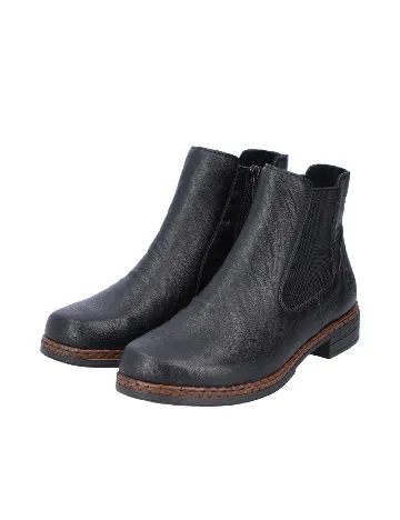 Ghete Rieker, negru