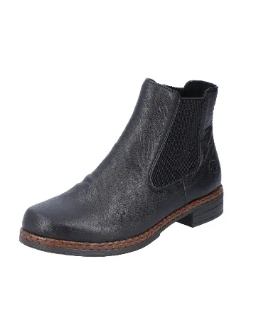 Ghete Rieker, negru