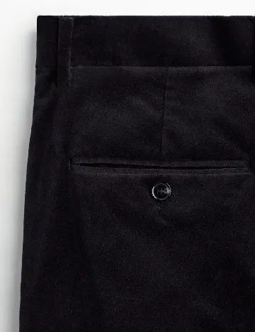 Pantaloni H&M, bleumarin inchis