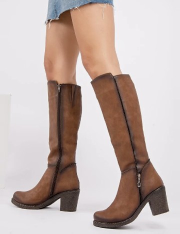 Cizme Fox Shoes, maro