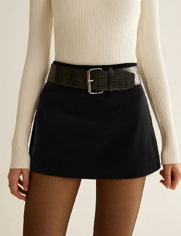 Fusta SHEIN, negru