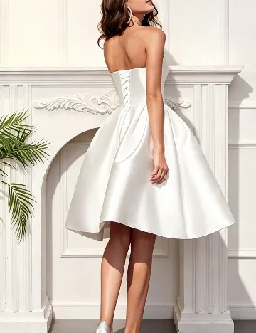 Rochie scurta SHEIN, alb