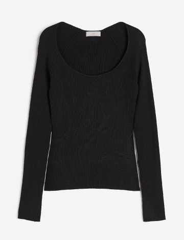 Bluza H&M, negru