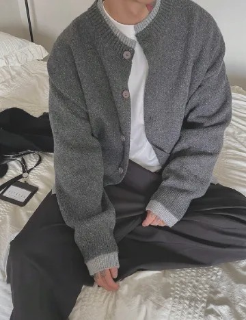 Cardigan SHEIN, gri