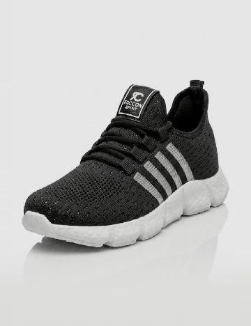 Adidasi Riccon, negru