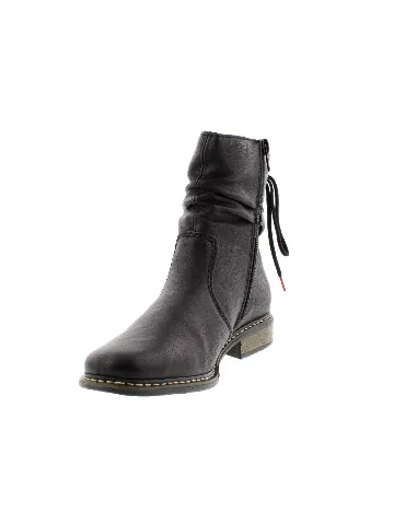 Ghete Rieker, negru