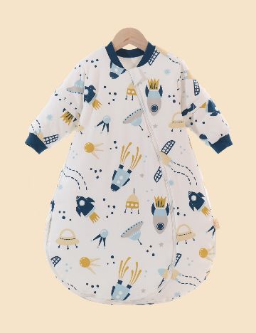 Sac de dormit Shein Kids, alb