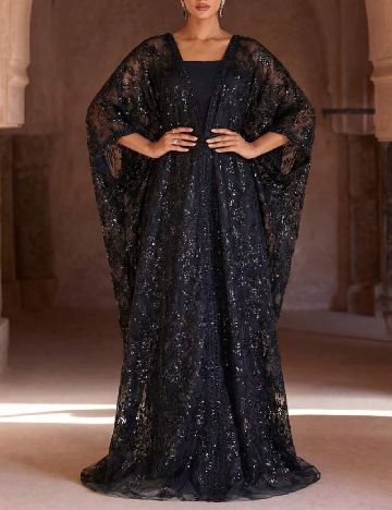 Rochie lunga Amazing Honey, negru