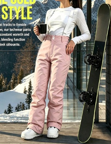 Pantaloni SHEIN, roz