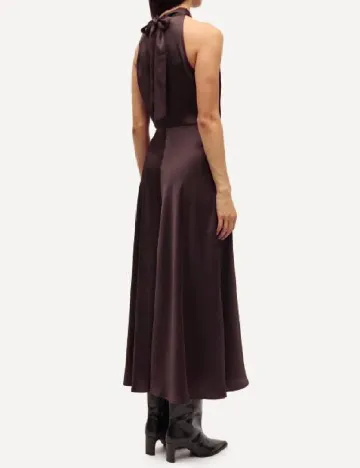 Rochie lunga Samsoe Samsoe, pruna