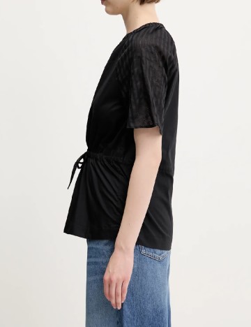 Bluza Samsoe Samsoe, negru