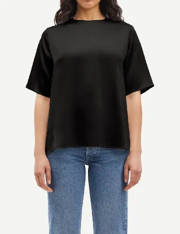 Bluza Samsoe Samsoe, negru