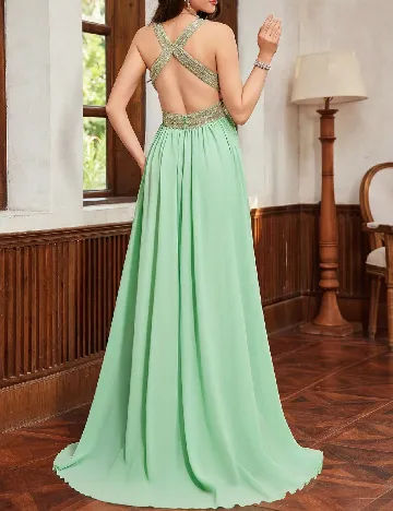 Rochie lunga SHEIN, verde