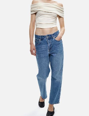 Blugi H&M, albastru