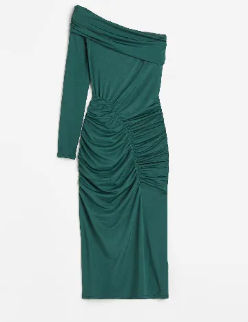 Rochie medie H&M, verde