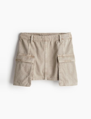 Fusta H&M, bej