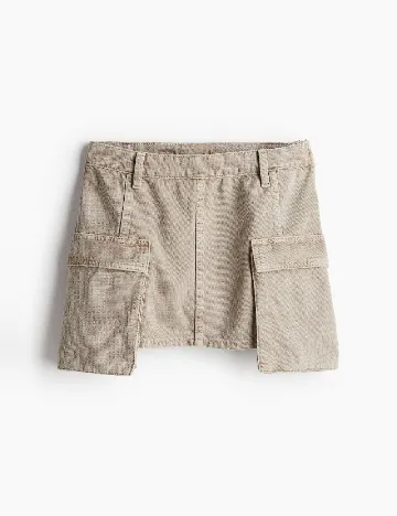 Fusta H&M, bej