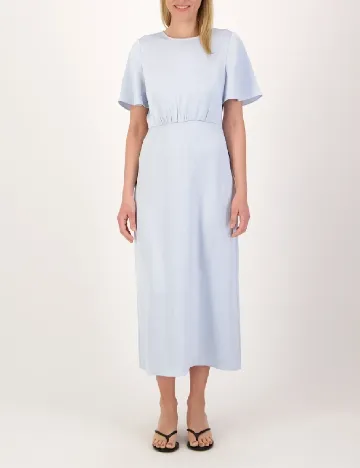 Rochie medie Samsoe Samsoe, bleu