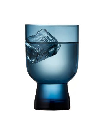 Set pahare, 300 ml 4 bucati Lyngby Glas, albastru