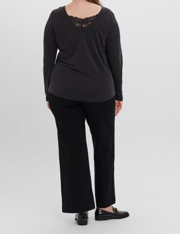 Bluza Vero Moda Curve, negru