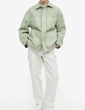 Jacheta H&M, verde