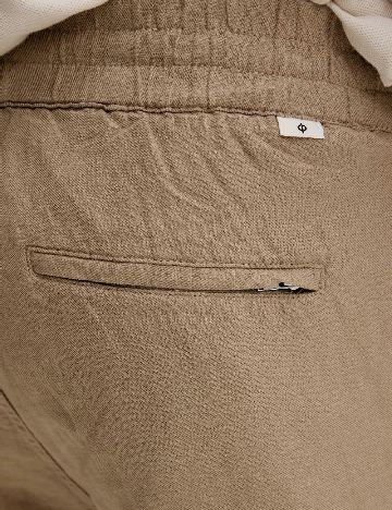 Pantaloni scurti Samsoe Samsoe, maro