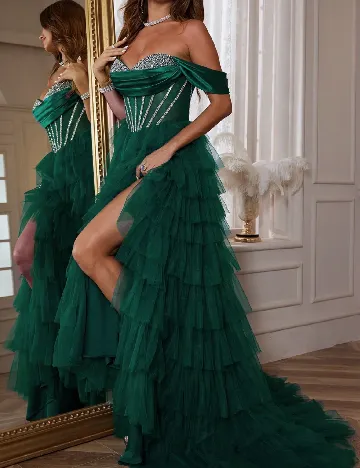 Rochie lunga SHEIN, verde