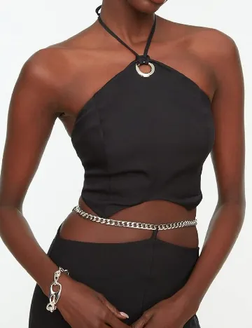 Top TRENDYOL, negru