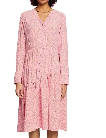 Rochie medie Esprit, roz