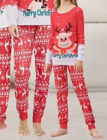 Pijama Shein Kids, rosu