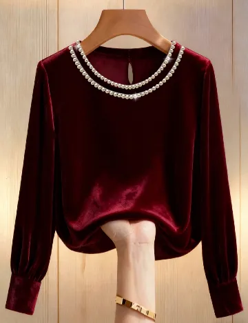 Bluza SHEIN, rosu