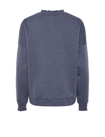 Bluza Pieces, albastru