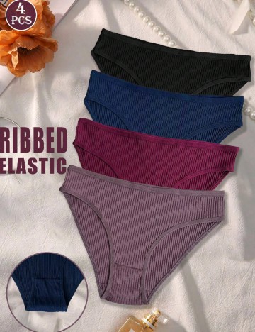 Set chiloti 4 bucati SHEIN, mix culori