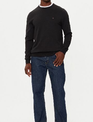 Bluza Tommy Hilfiger, negru