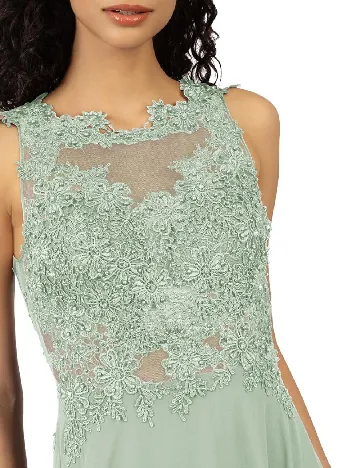 Rochie lunga Apart, verde