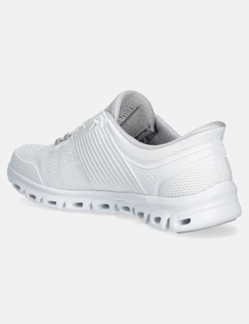 Adidasi SKECHERS, alb/gri