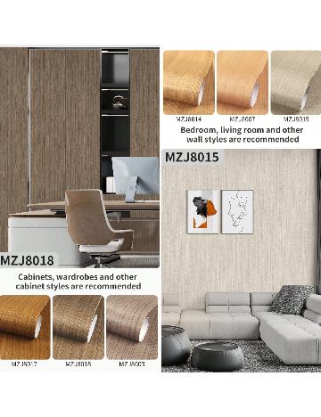 Tapet autocolant, 80 x 500 cm SHEIN, maro inchis