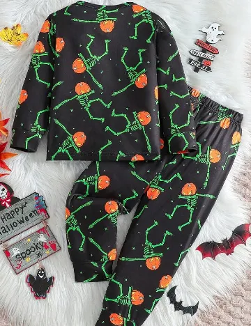Pijama Shein Kids, negru