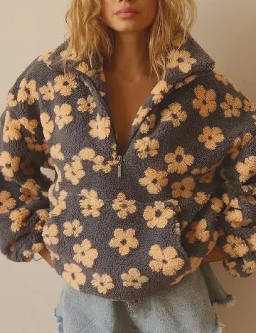 Bluza Oversize SHEIN, gri