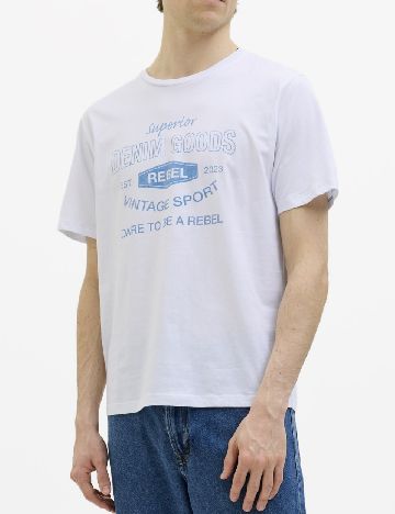Tricou Jack&Jones, alb