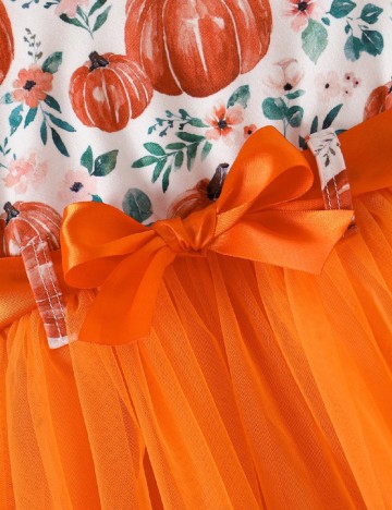 Rochie Shein Kids, portocaliu