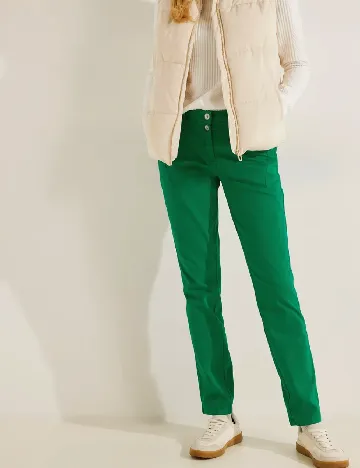 Pantaloni Cecil, verde