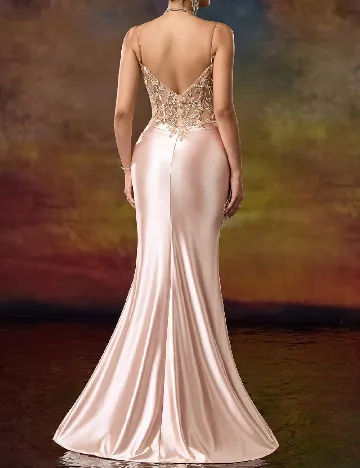 Rochie lunga SHEIN, crem