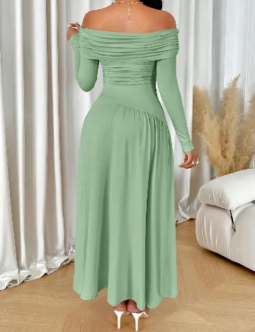 Rochie lunga SHEIN, verde