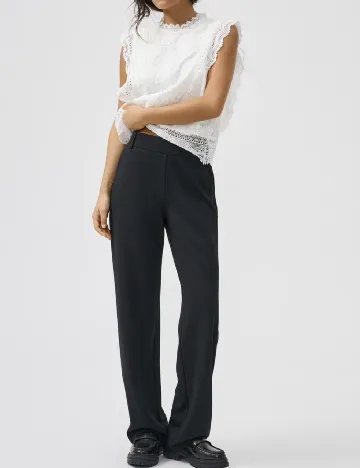 Pantaloni Only, negru