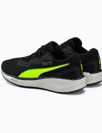 Adidasi Puma, negru/verde
