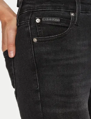 Blugi Calvin Klein Jeans, negru